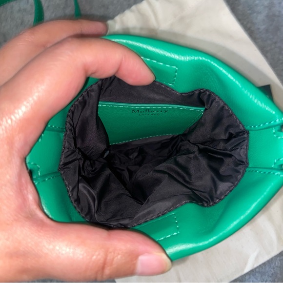 NWT Mulberry Softie Phone Bag Green - Picture 9 of 11